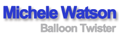 Auckland Balloon twister Michele Watson